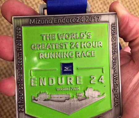 Endure24 medal