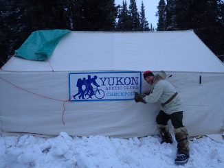Yukon Arctic Ultra checkpoint