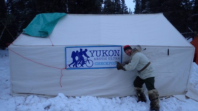 Yukon Arctic Ultra checkpoint