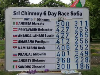 sri chinmoy 6 day race sophia